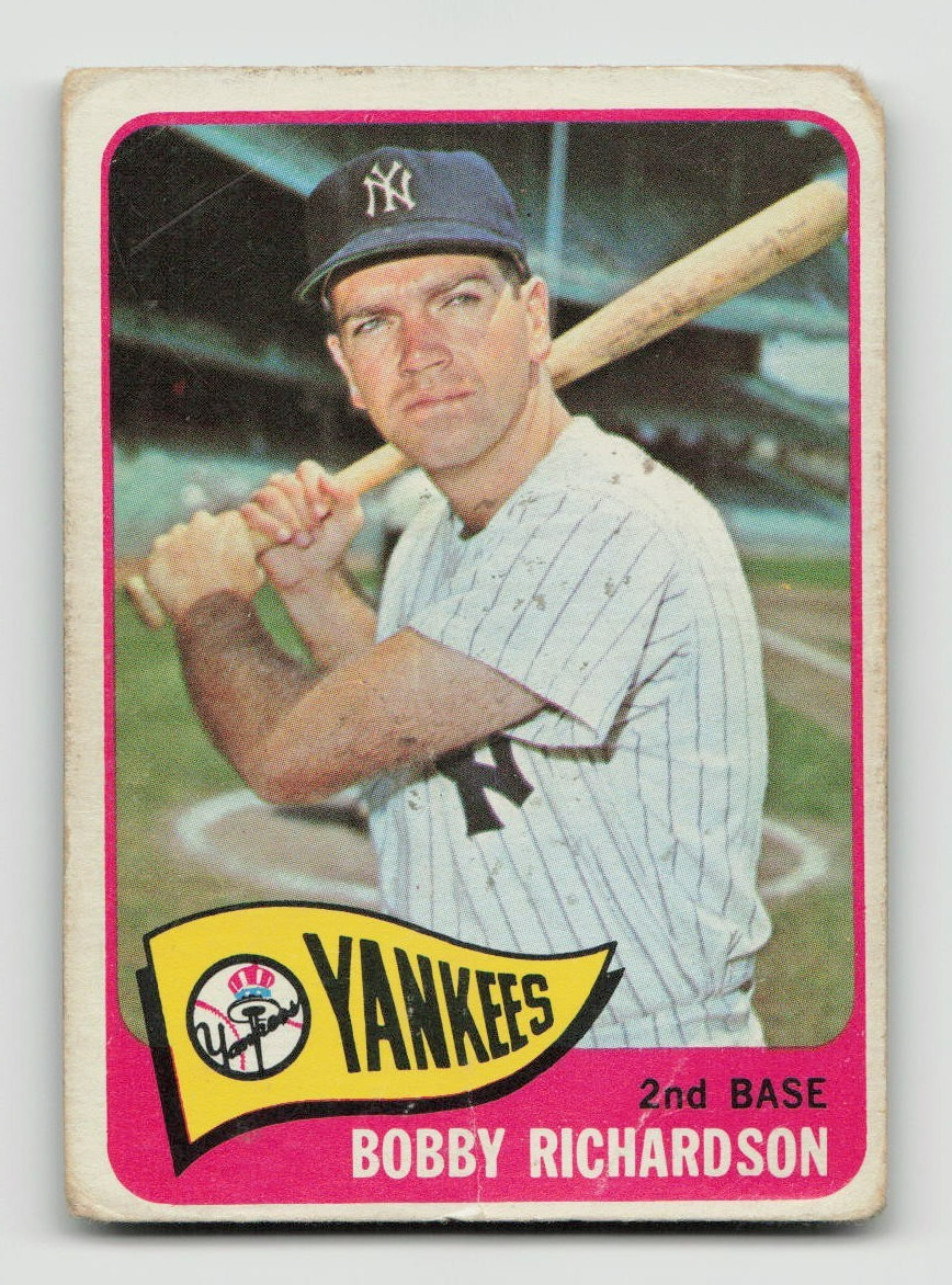 1965 TOPPS #115 BOBBY RICHARDSON POOR *Hot Corner Vintage*