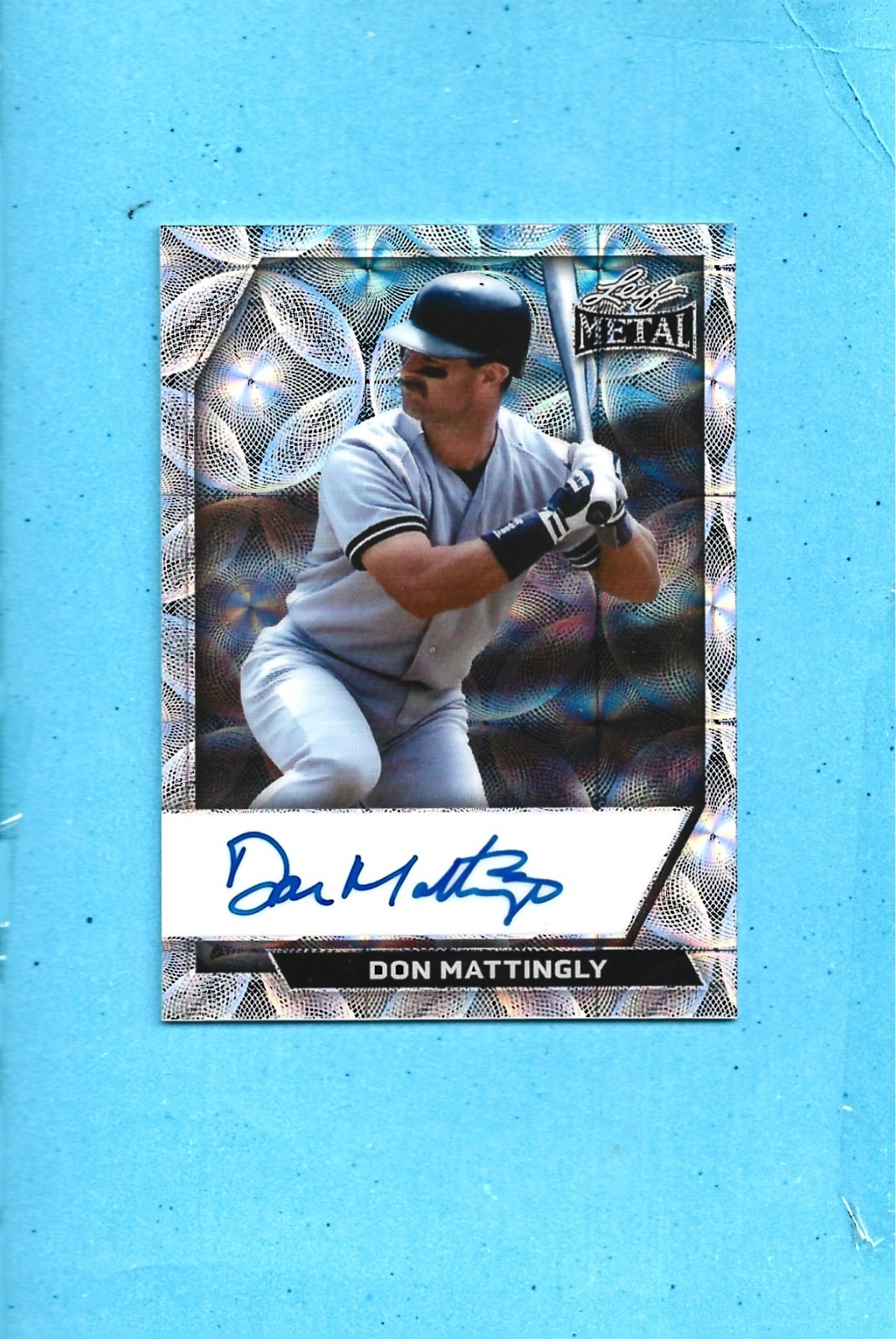 2026 Leaf Metal Don Mattingly On Card Auto 8/9   OC-DM2  New York Yankees