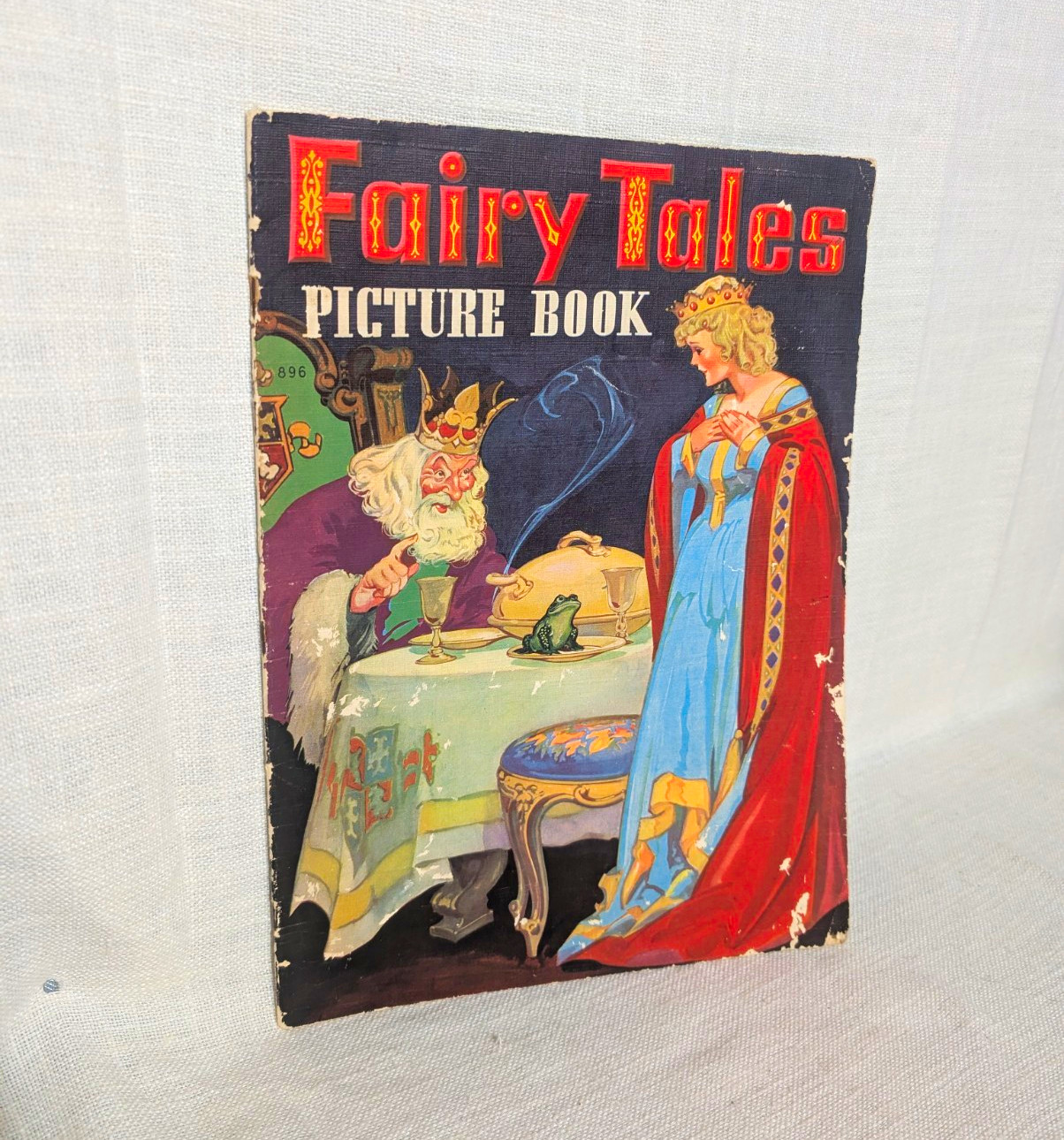 Whitman Fairy Tales Picture Book Illustrated Vintage Paperback 1940 Whitman Fairy Tales Picture Book Illustrated Vintage Paperback 1940