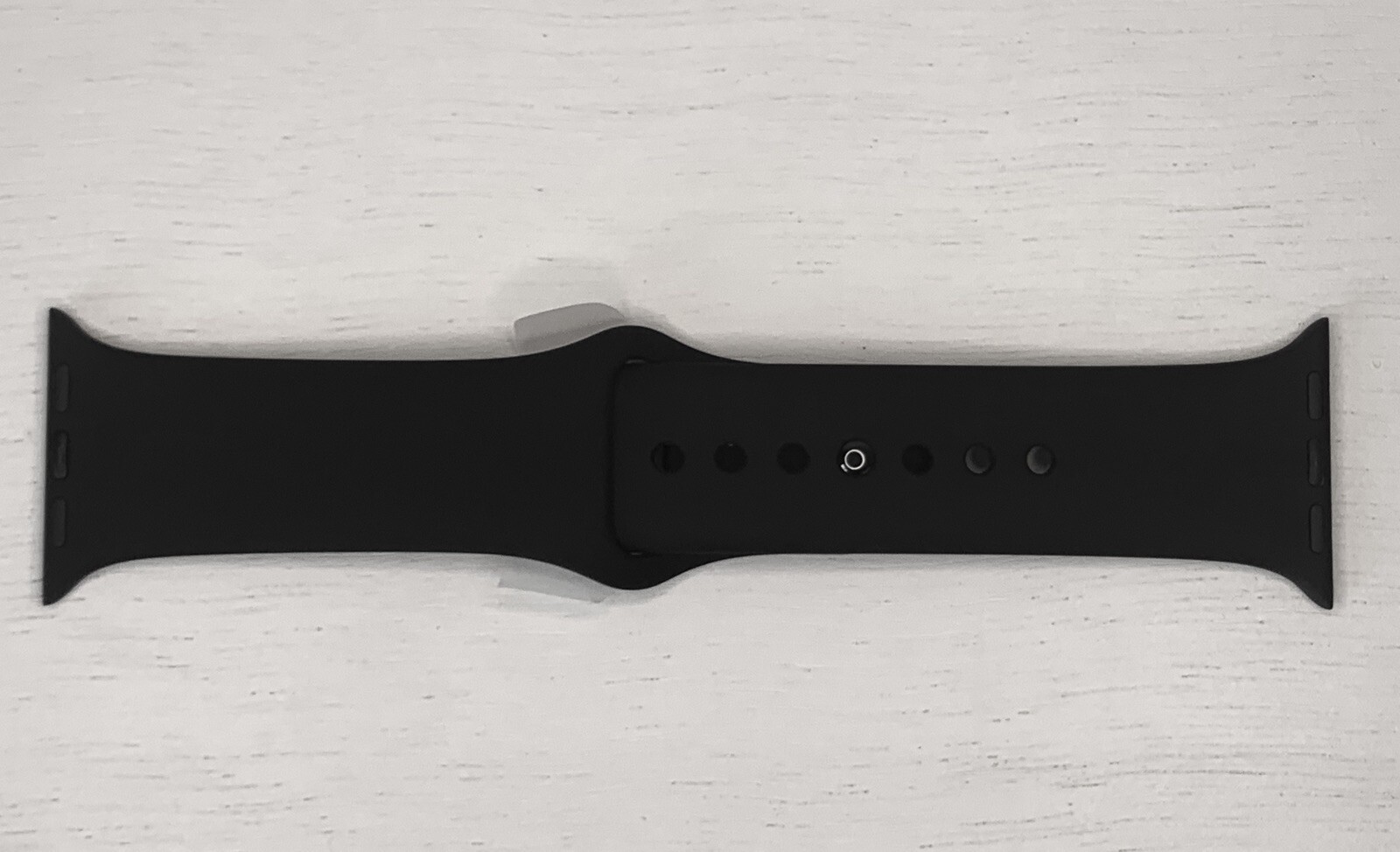  Genuine Apple HERMÉS Paris Edition Silicone Watch Band Black 40mm 41mm 43mm