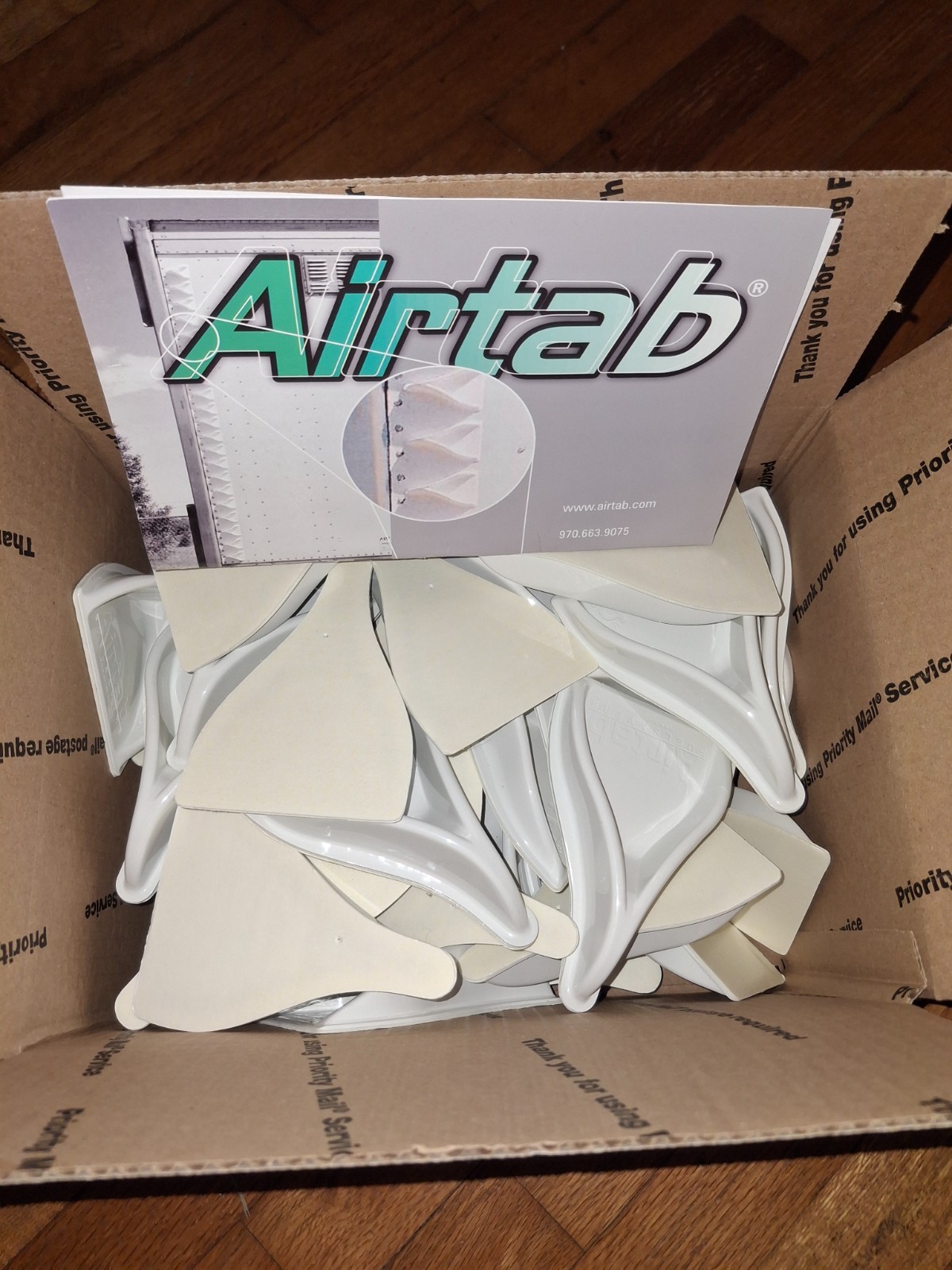 Airtabs vortex, 40pc new, white Airtabs vortex, 40pc new, white