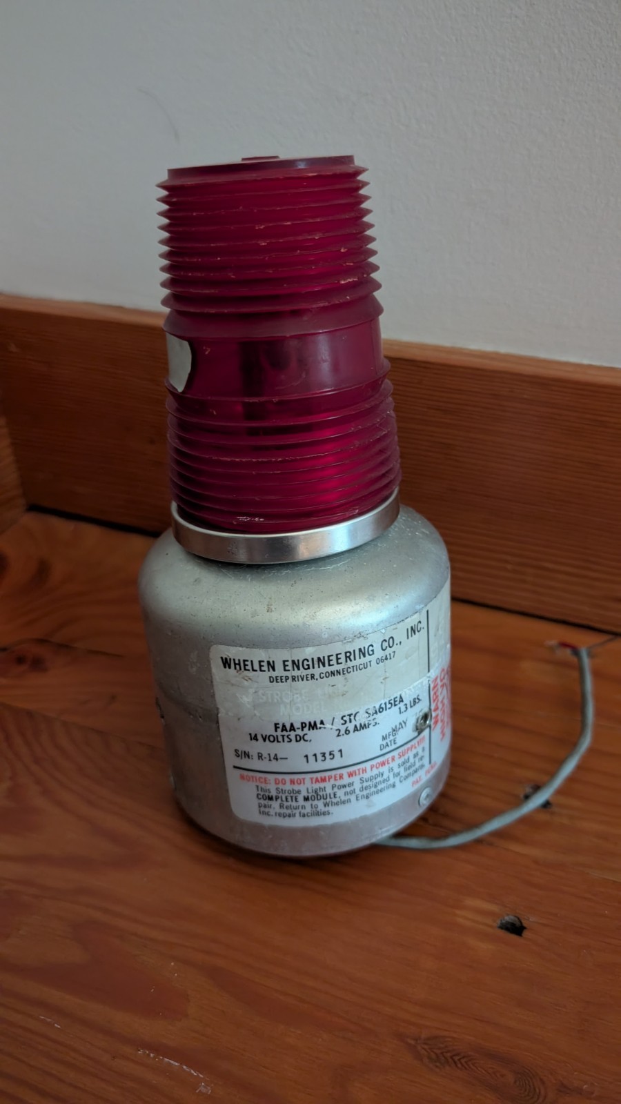 Whelen HR-14 Strobe Light Beacon
