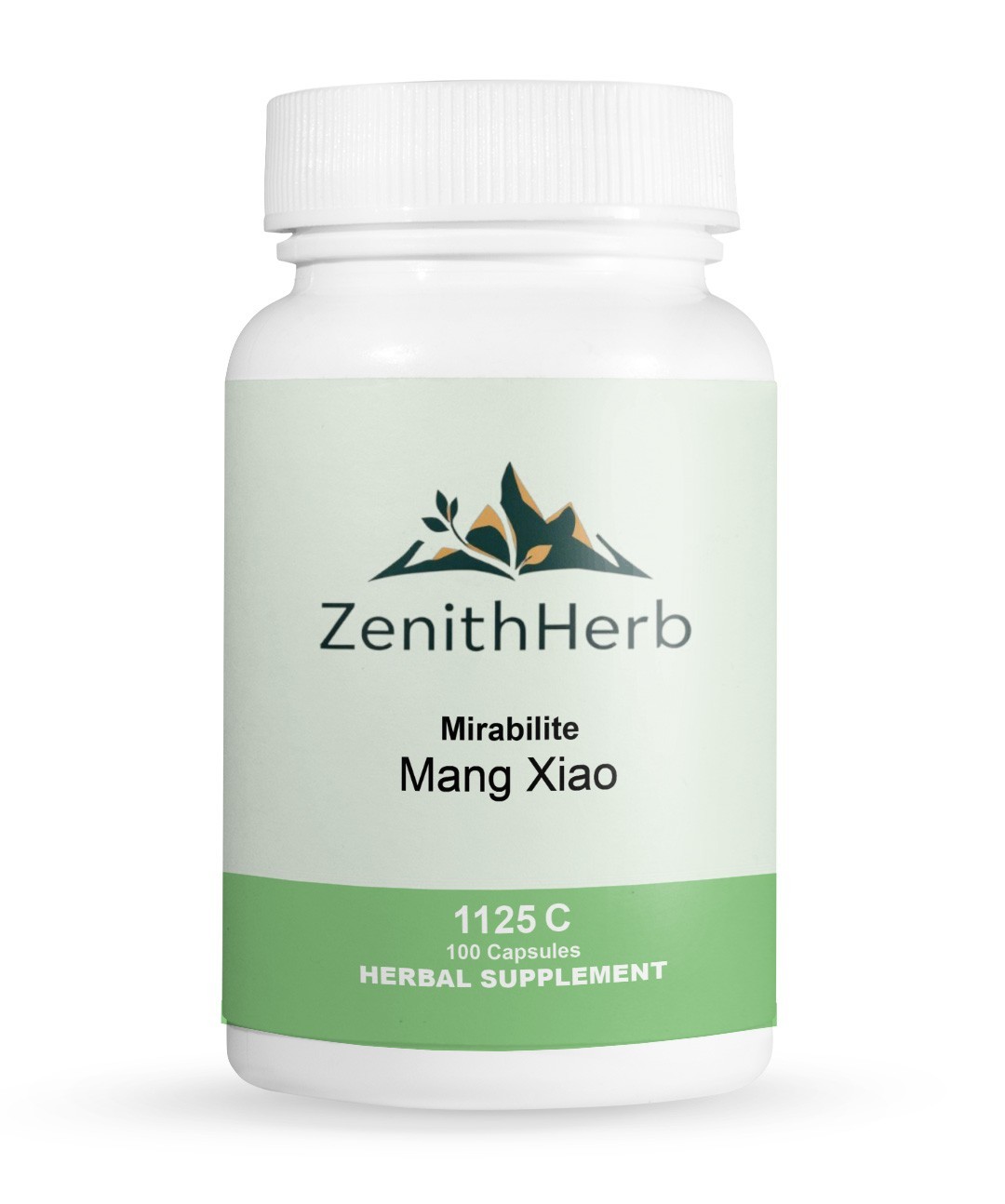 ZenithHerb Mang Xiao, Mirabilite, 200 Count Capsules