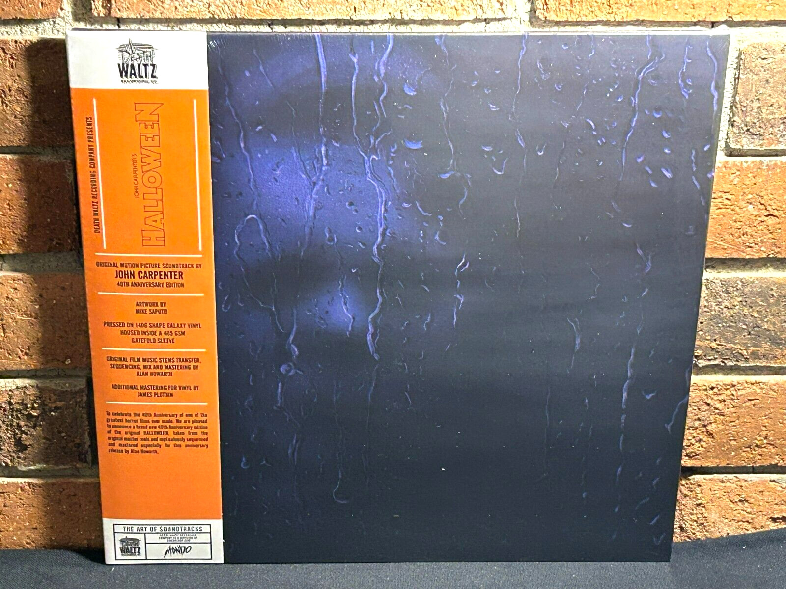 HALLOWEEN - Soundtrack, Ltd 40th Anni GALAXY BLUE COLORED VINYL LP Gatefold NEW HALLOWEEN - Soundtrack, Ltd 40th Anni GALAXY BLUE COLORED VINYL LP Gatefold NEW
