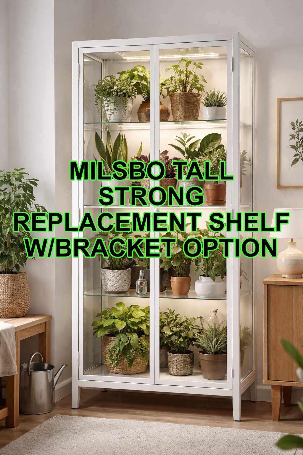 STRONG MILSBO TALL Acrylic replacement shelf 26