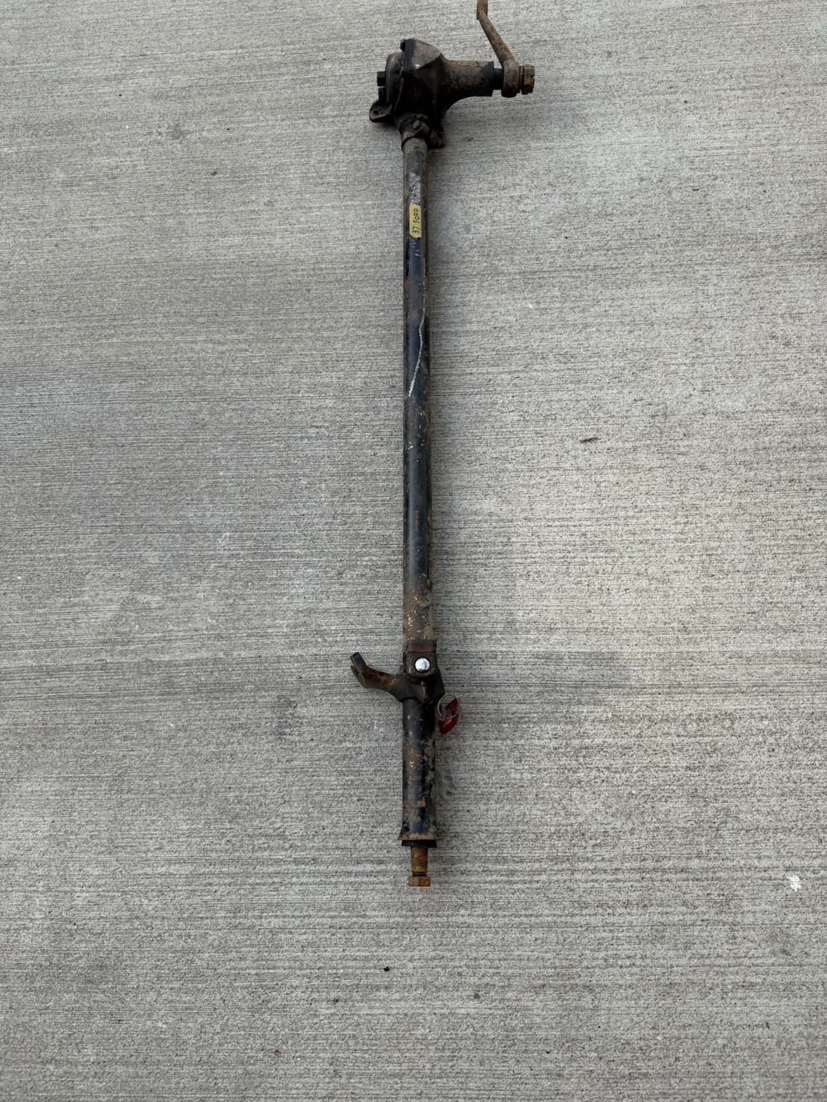 1937 Ford Steering Colum Box Drop Ignition Orginal Vintage Patina Part LOOK