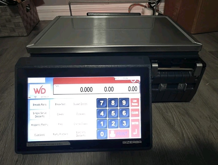 The Bizerba XC 100 Counter Scale with 3-in-1 Printer