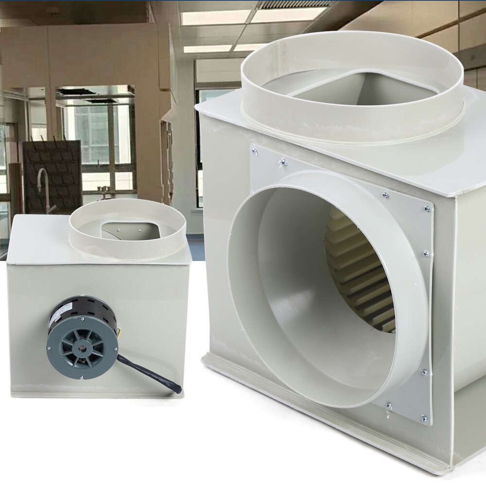 For Anti-corrosion Laboratory Fume Hood PP250 Centrifugal Blower Fan 110V 300W