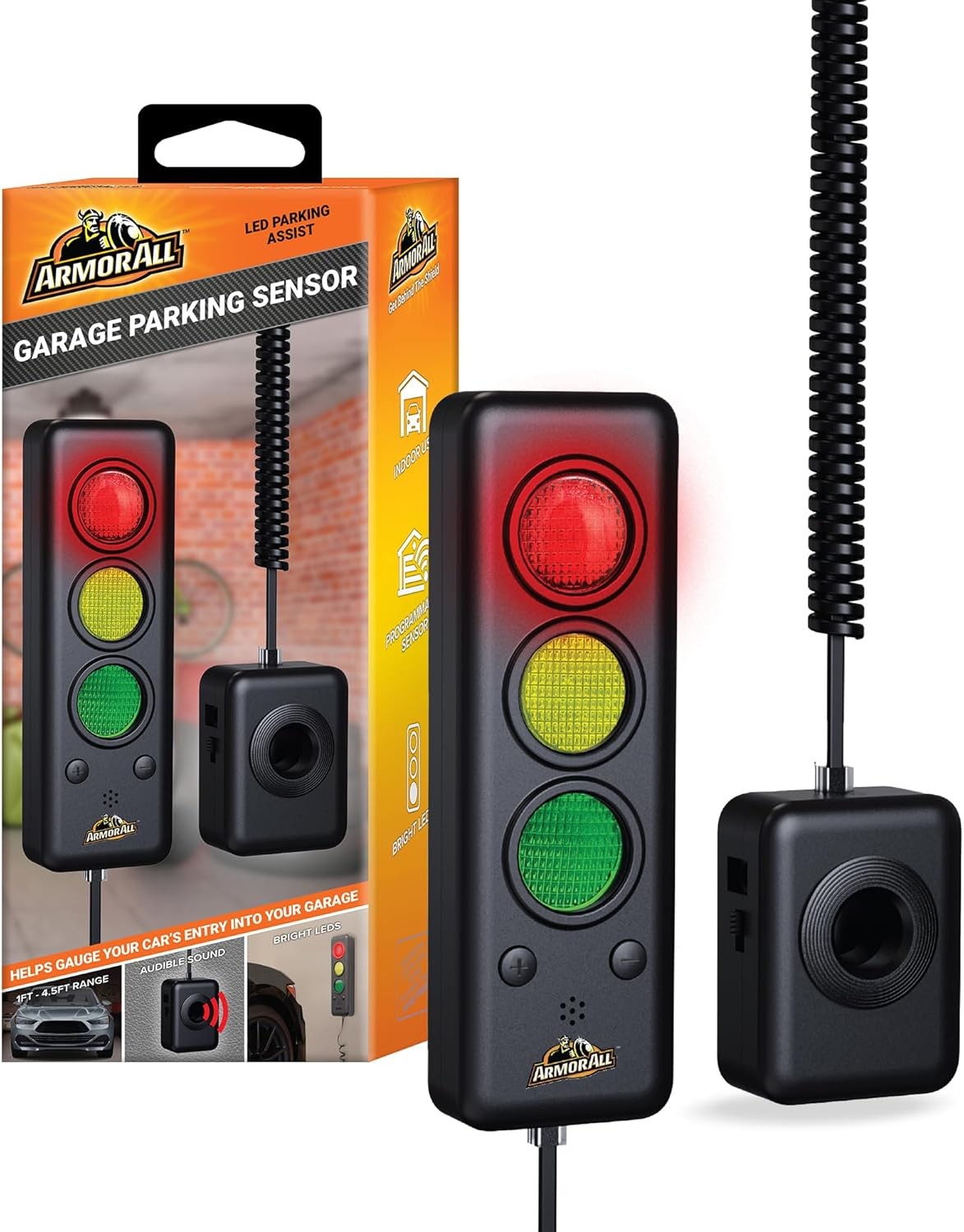 Garage Parking Assist Sensor LED Stop Light Distance Alert Car Parking Aid Garage Parking Assist Sensor LED Stop Light Distance Alert Car Parking Aid