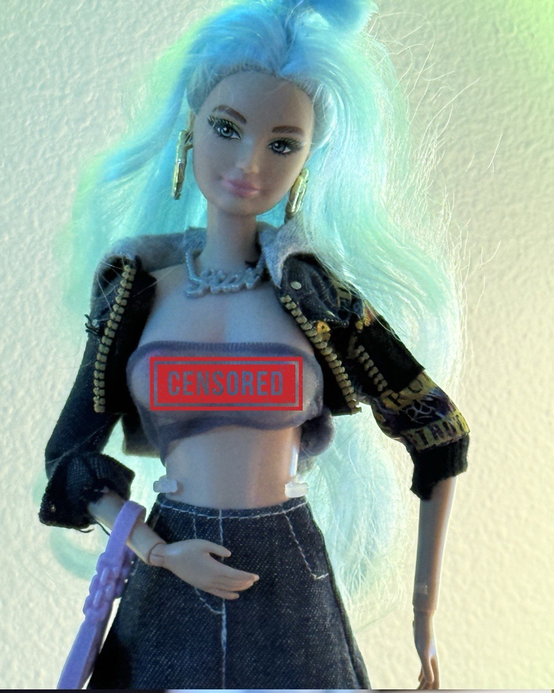 2025 OOAK  Barbie. Custom Body Enhanced Chest    “Star”