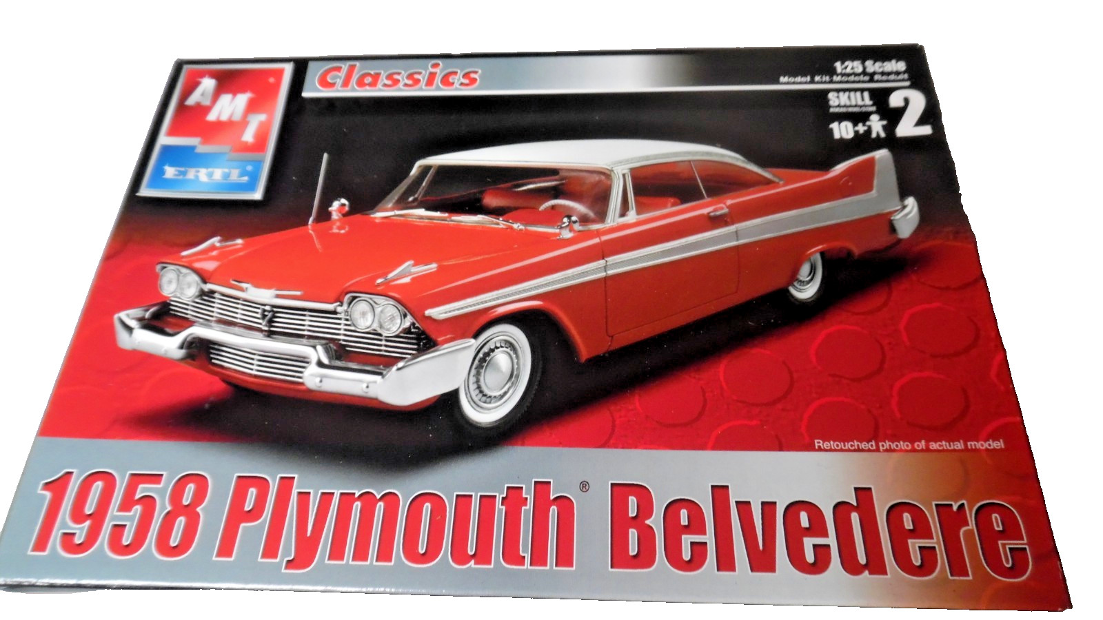 AMT/Ertl 31156 1958 1;25 Plymouth Belvedere NIB AMT/Ertl 31156 1958 1;25 Plymouth Belvedere NIB