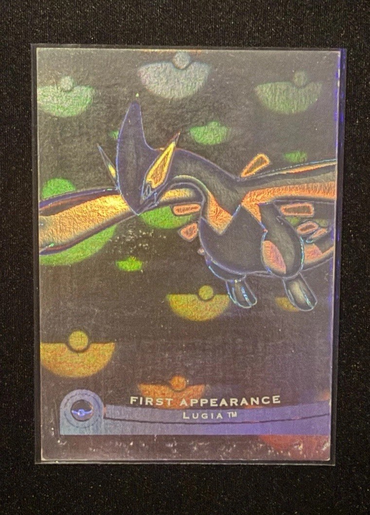 Topps Pokemon Lugia 2000 Movie First Appearance Holo Foil Card #1 Topps Pokemon Lugia 2000 Movie First Appearance Holo Foil Card #1
