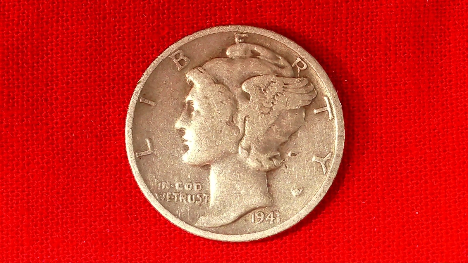 1941 P Mercury Dime Lot # 193 1941 P Mercury Dime Lot # 193