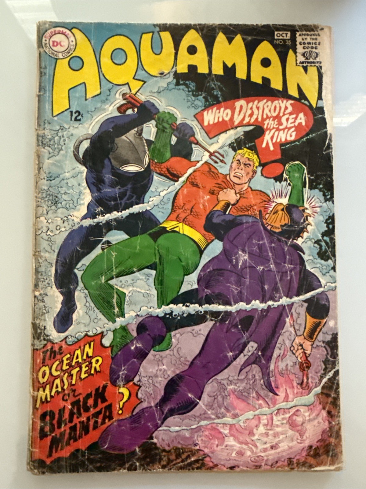 Aquaman #35 (1967, DC) 1st Black Manta Aquaman #35 (1967, DC) 1st Black Manta