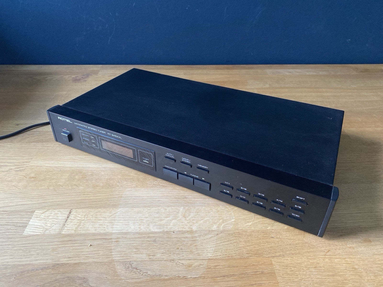 Rotel Lw/mw/fm Stereo Tuner Rt-845xl Rotel Lw/mw/fm Stereo Tuner Rt-845xl