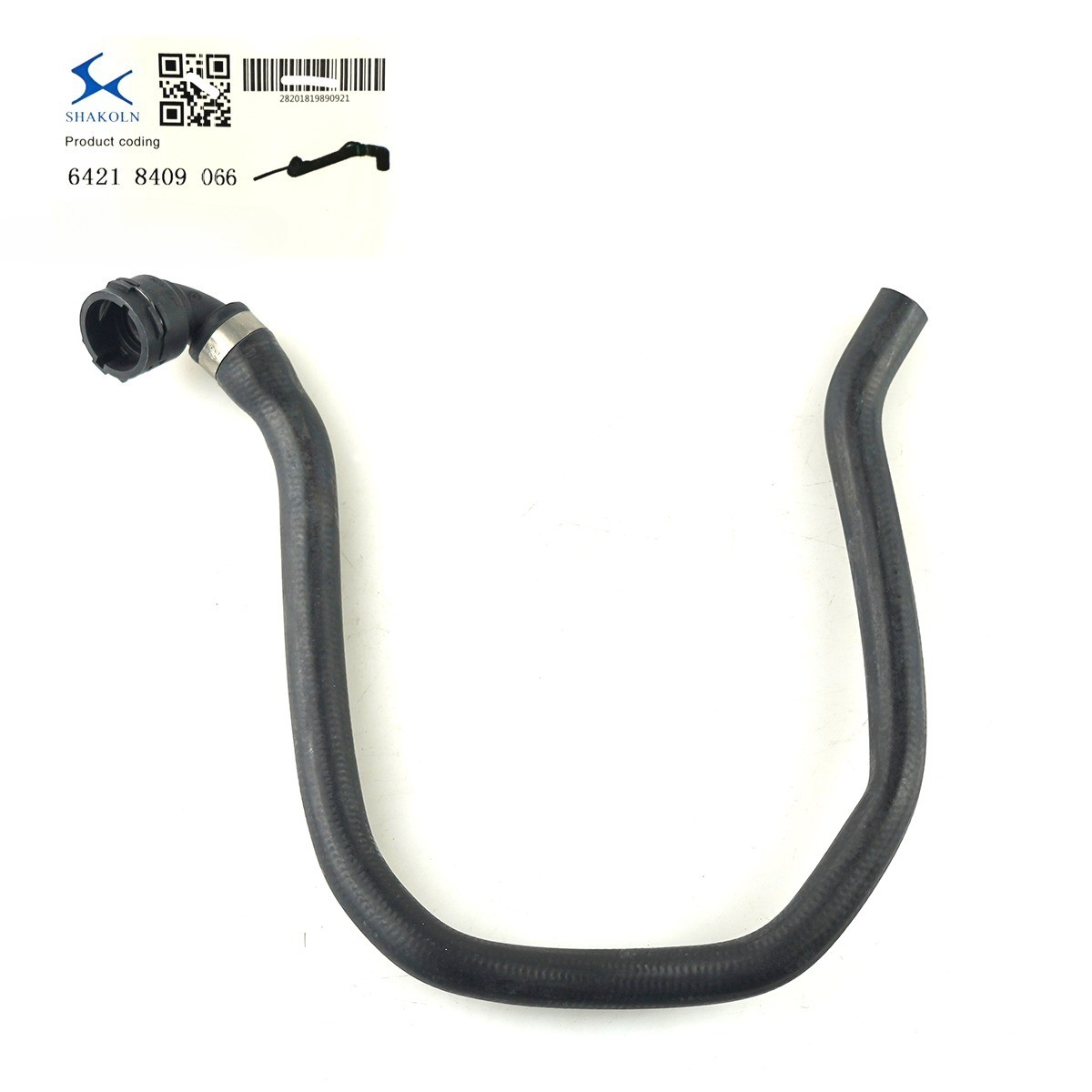 Heater Outlet HVAC Heater Hose Assembly for BMW E53 X5 2000-2003 V8 64218409066