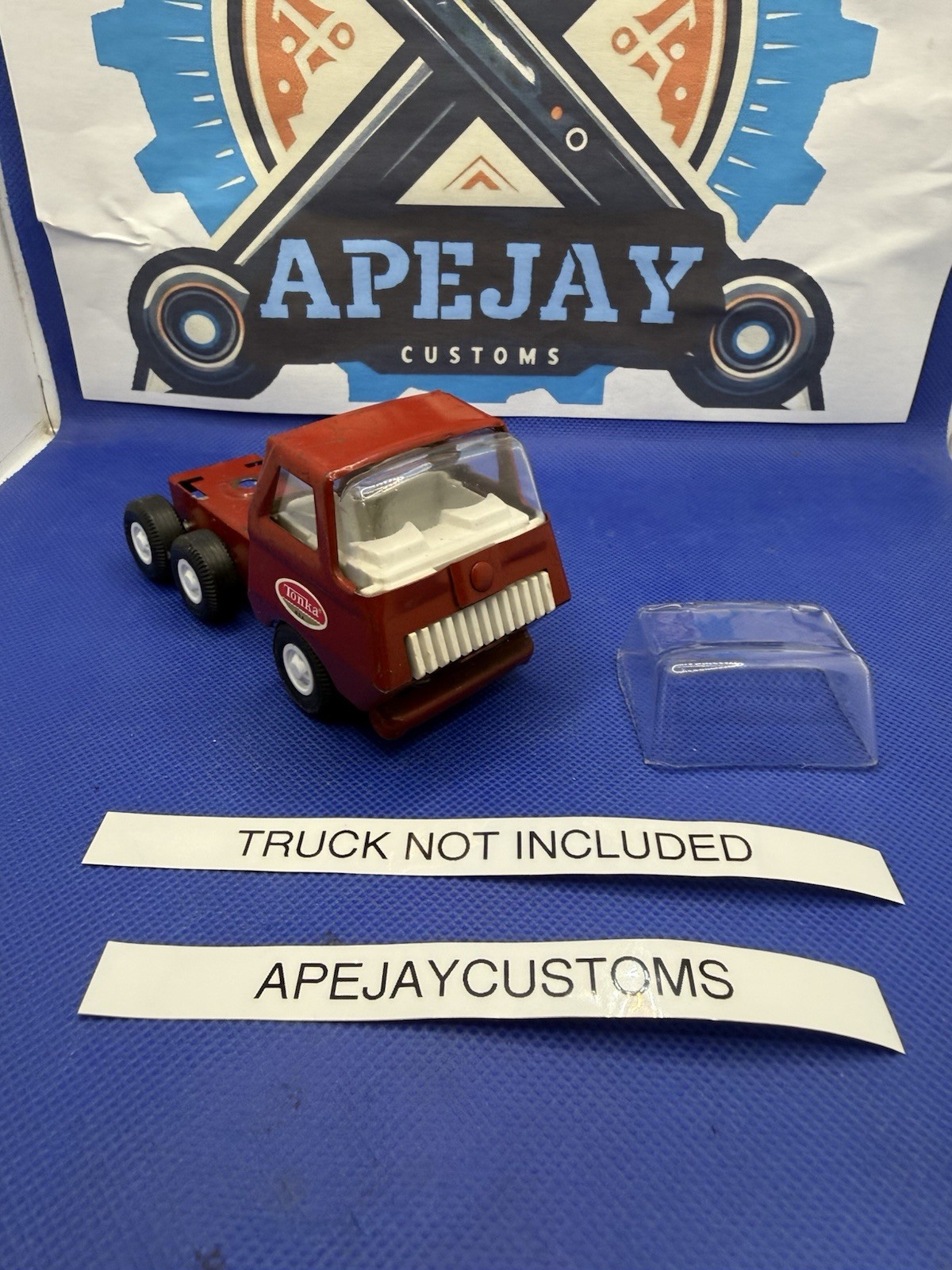 1 new replacement clear windshield for vintage tiny tonka, Mini Tonka truck 1 new replacement clear windshield for vintage tiny tonka, Mini Tonka truck