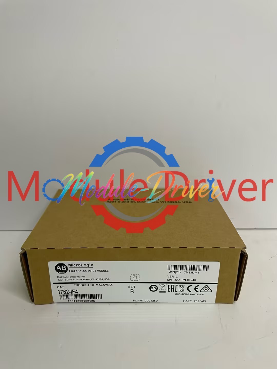 5PCS New AB 1762-IF4 MicroLogix 4-Channel Analog Input Module