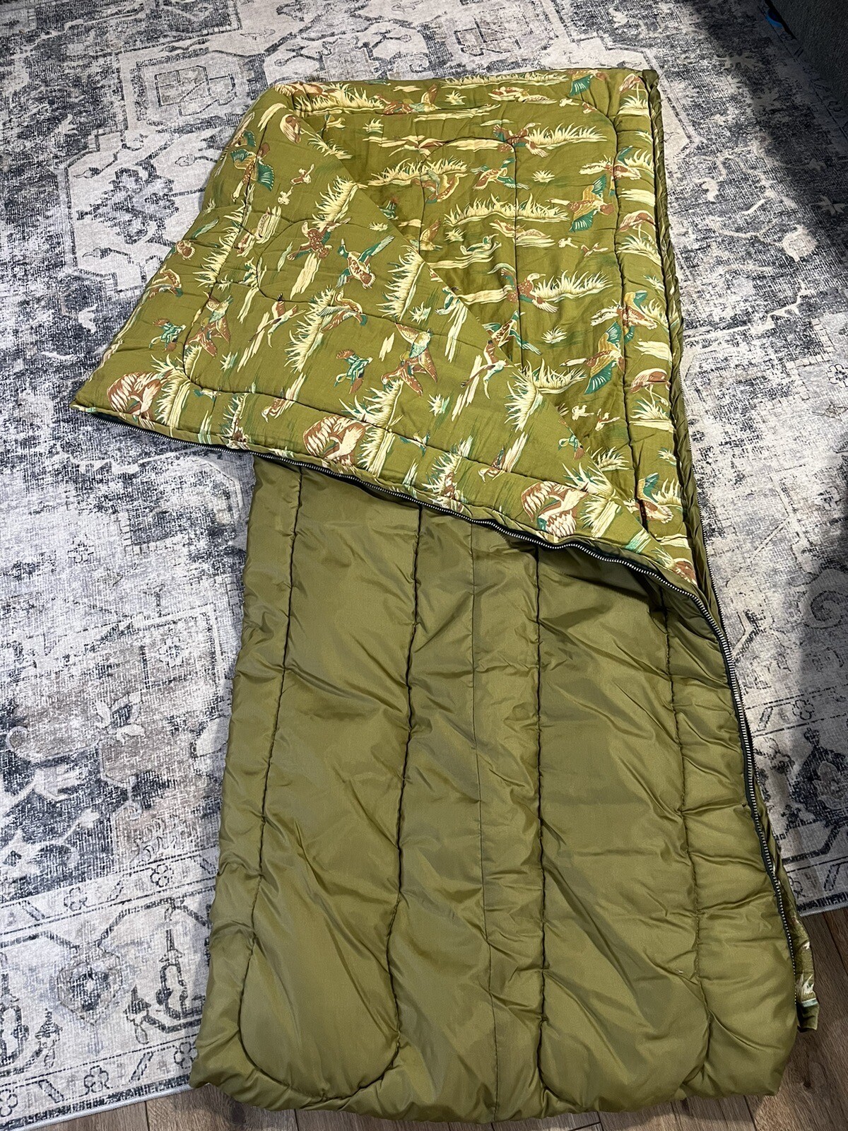 Vintage Duck Sleeping Bag Vintage Duck Sleeping Bag