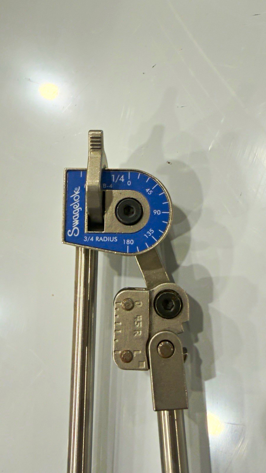 Swagelok B-4 Manual Tube Bender, 1/4 in Tube Size, 3/4 in Radius