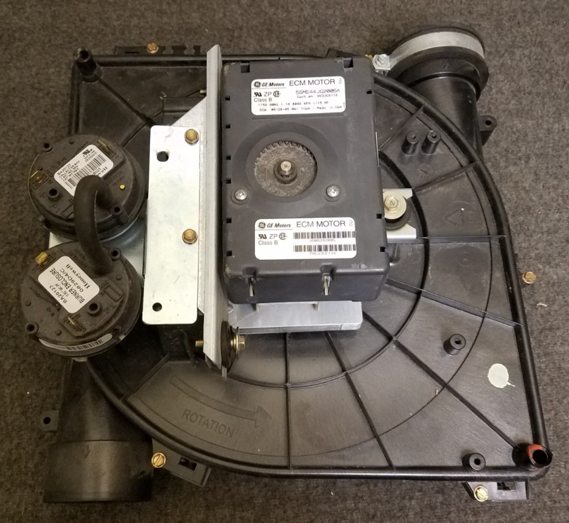 GE ECM Motor 5SME44JG2006A Draft Inducer Blower Motor Assembly 115V HC23CE116