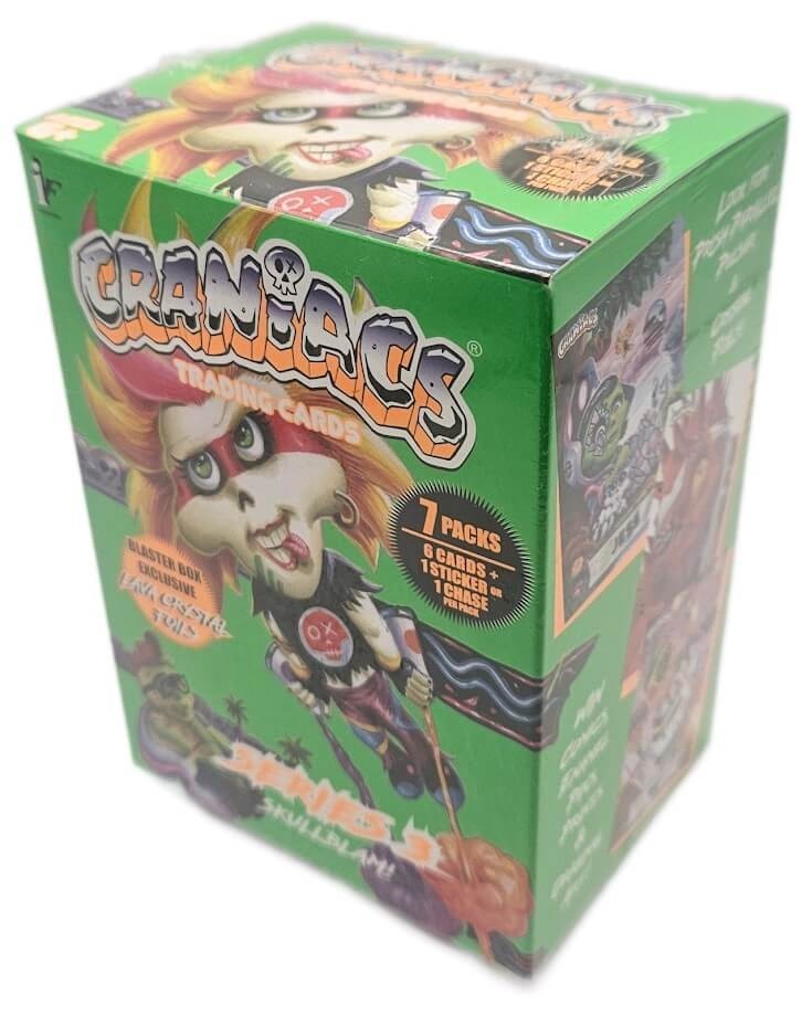 2026 Craniacs Series 3 Skullblam Trading Cards Blaster Box 7 Packs Per Box