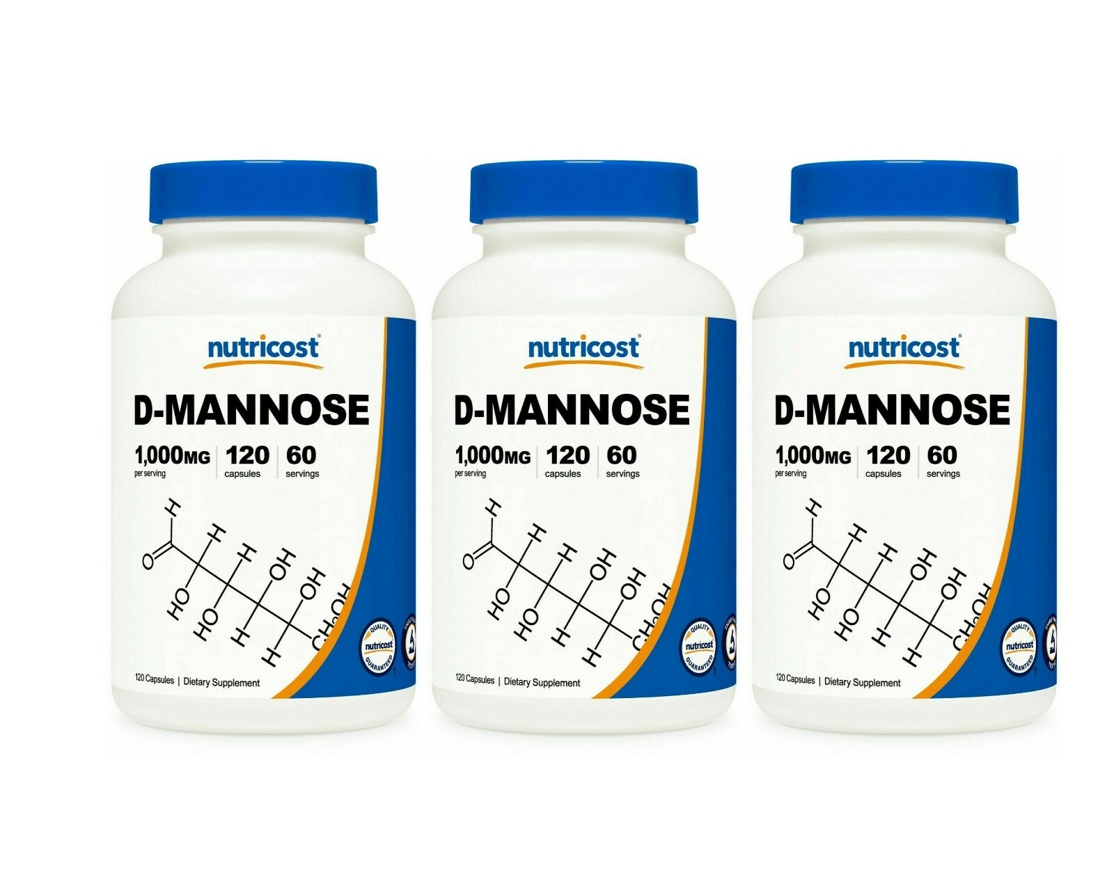 D-Mannose 1000mg Per Capsule, 3X120 Caps Nutricost D-mannose 1500mg per 3 Caps D-Mannose 1000mg Per Capsule, 3X120 Caps Nutricost D-mannose 1500mg per 3 Caps