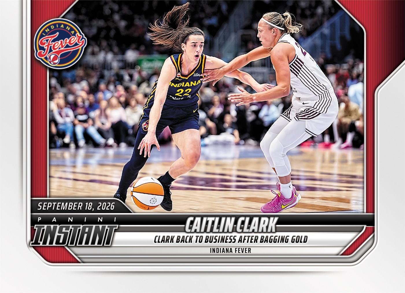 2026 Panini Instant WNBA #358 Caitlin Clark Indiana Fever PRESALE