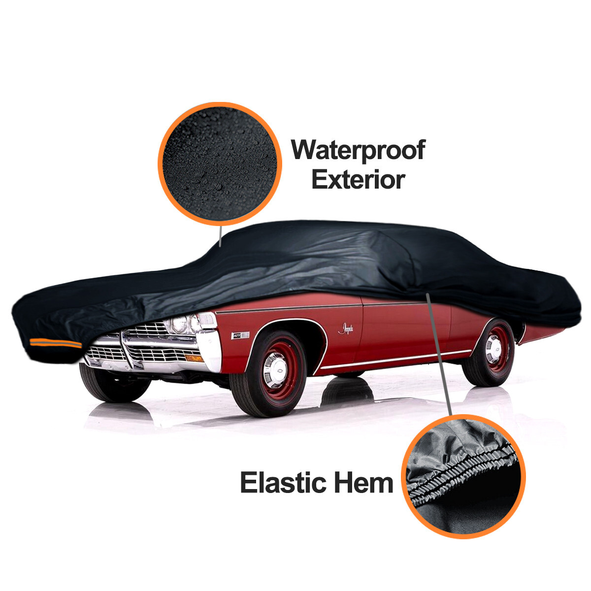 For 1981-1988 Chevy Monte Carlo Custom Car Cover All-Weather Waterproof Outdoor For 1981-1988 Chevy Monte Carlo Custom Car Cover All-Weather Waterproof Outdoor