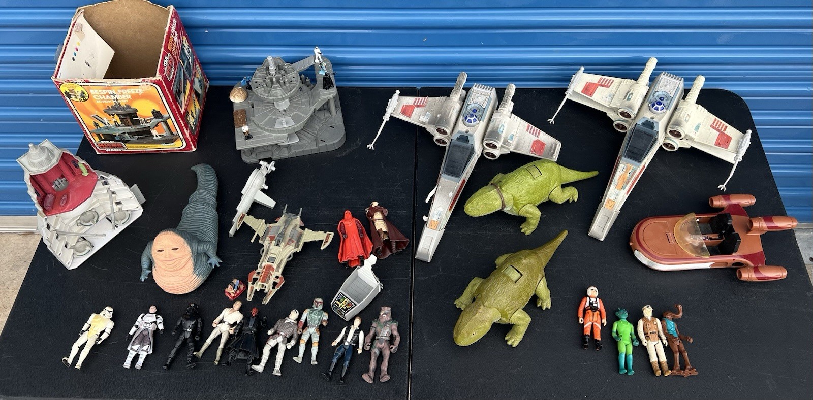 Vintage Star Wars Kenner Toy Lot 1978-2002 Figures Vehicles Playsets X-Wing