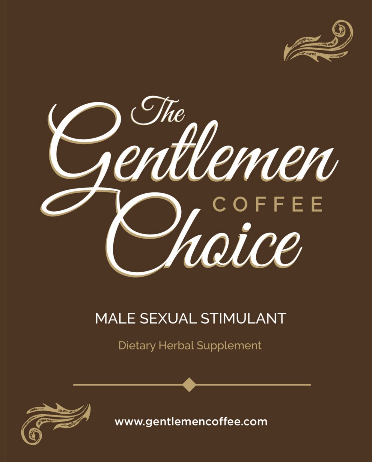 The Gentlemen Choice Coffee For Men 10- 17g each pack.  