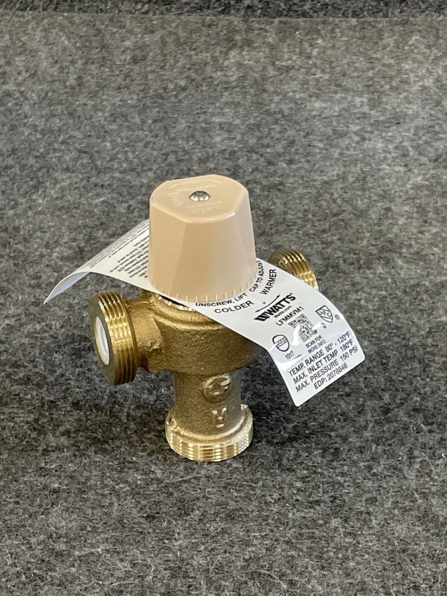 WATTS LFMMVM1-US Thermostatic Mixing Valve 3/4\