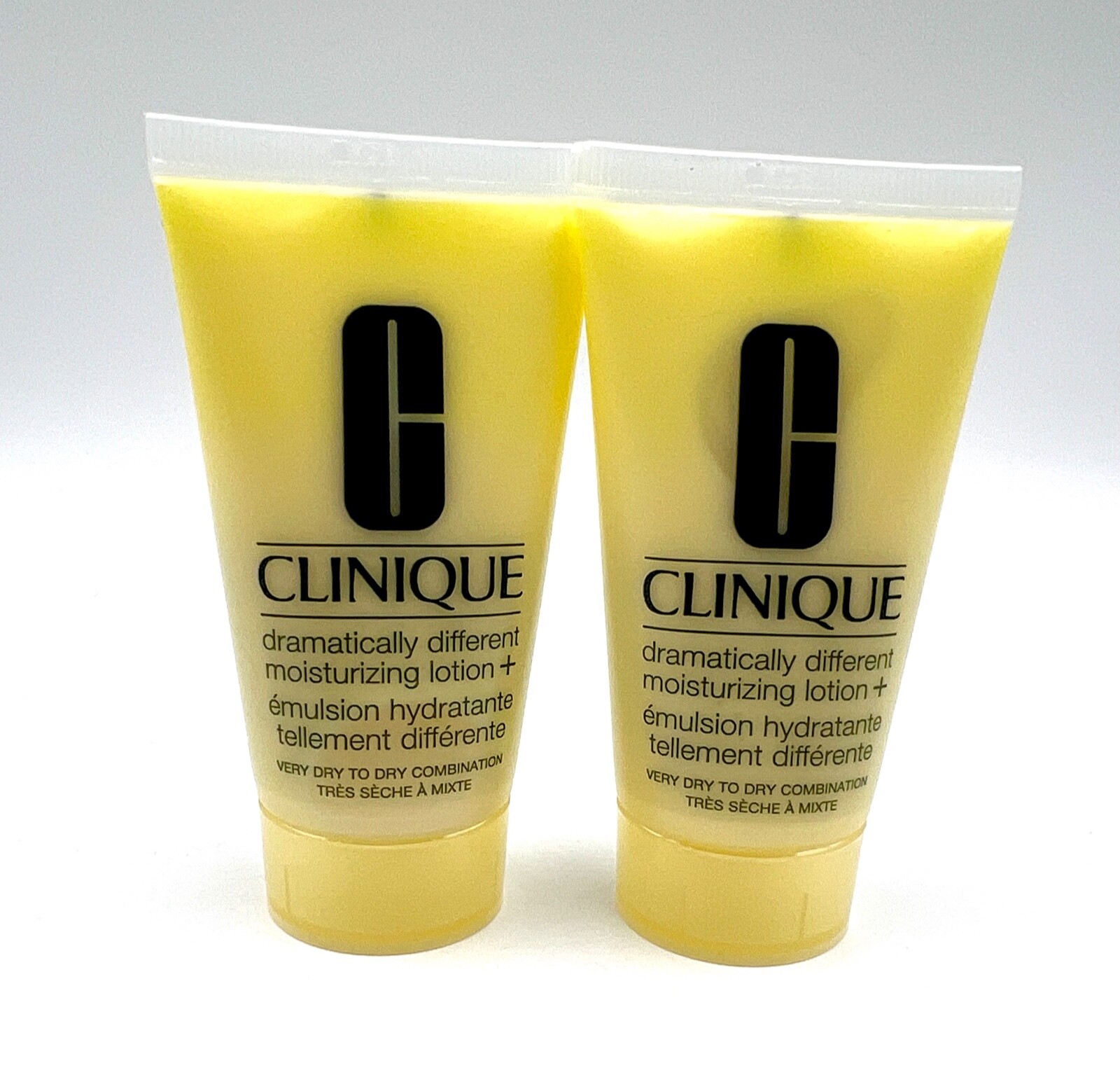 2 Pcs Clinique Dramatically Different Moisturizing Lotion+ 1.7oz *2=3.4 oz total