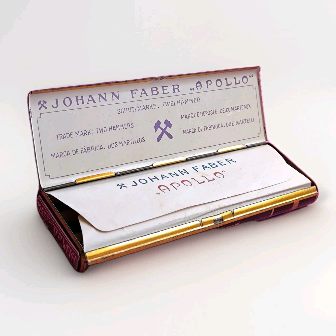 Johann Faber “Apollo” Pencil Set - Box, Circa 1930s - Vintage Writing