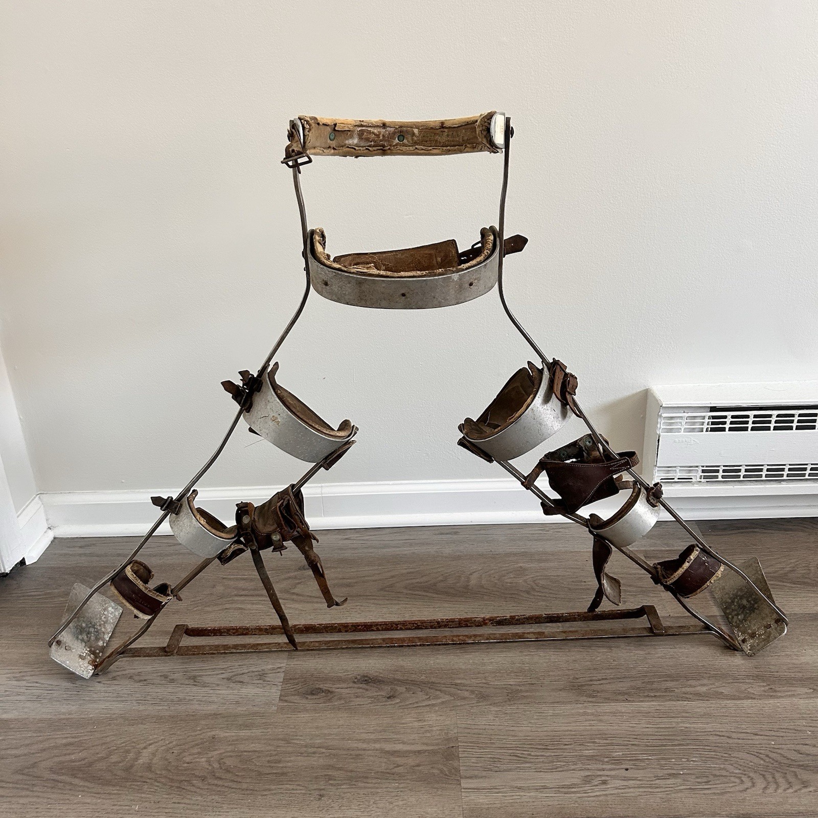 Vintage 1930s-1950s Toronto Brace Full Body Orthopedic Frame Polio Era Rehab