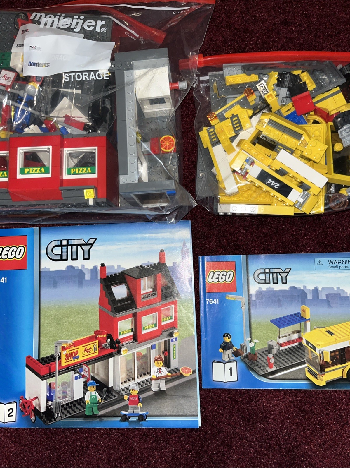 LEGO City: City Corner (7641) Complete With Manuals No Box.