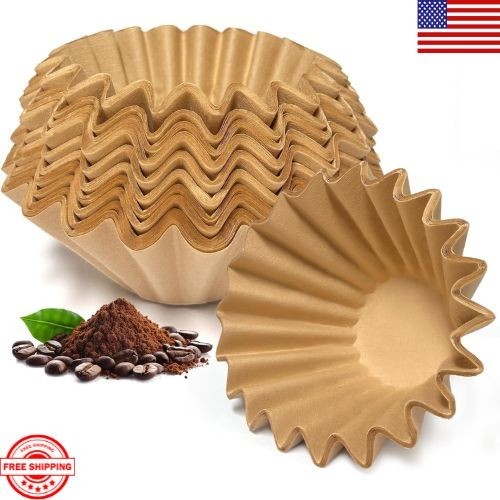 2-5 Cup Coffee Filters Pack of 100 Unbleached Coffee Filters 5 Cup