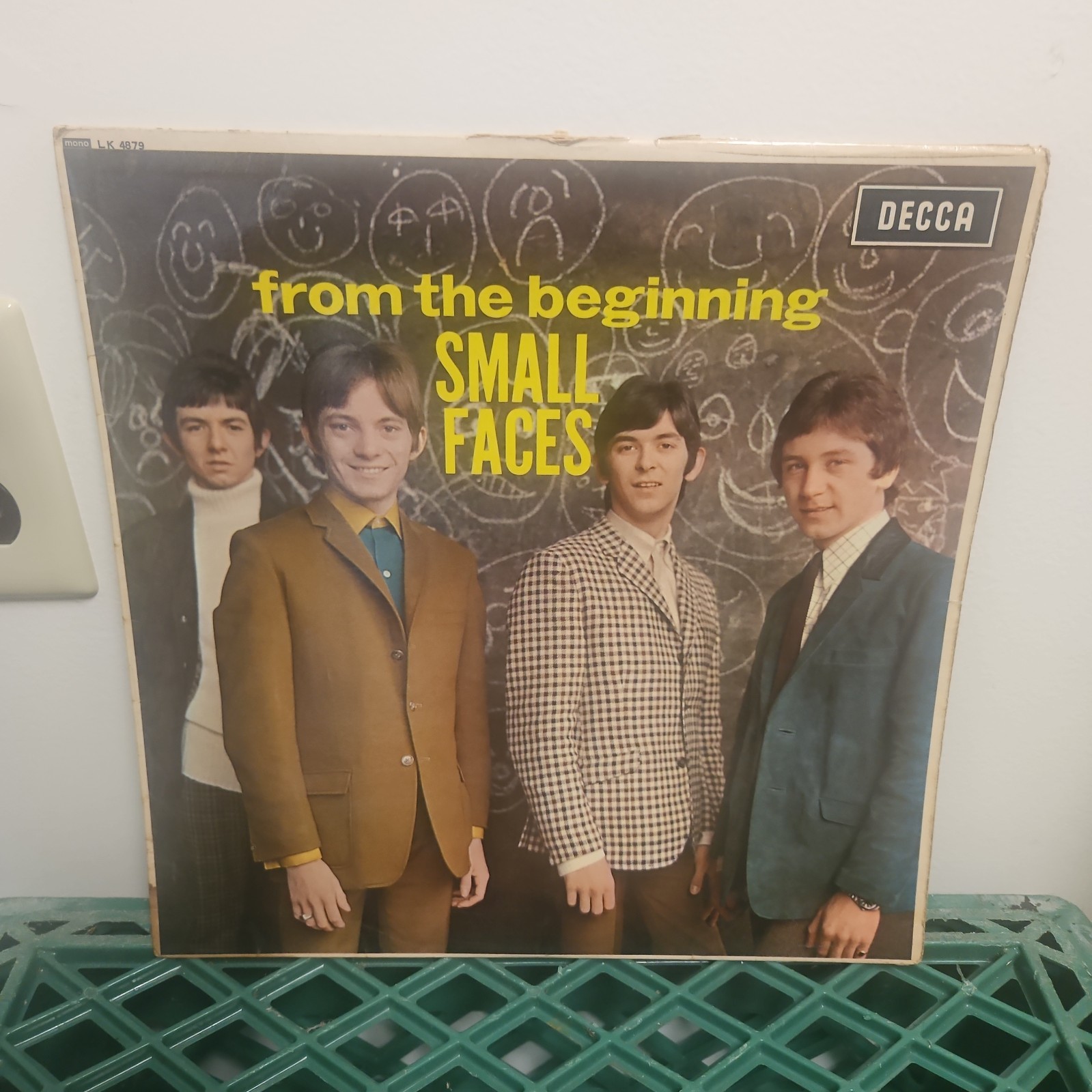 SMALL FACES FROM THE BEGINNING 1967 UK 1st DECCA LP Mono Lk 4879
