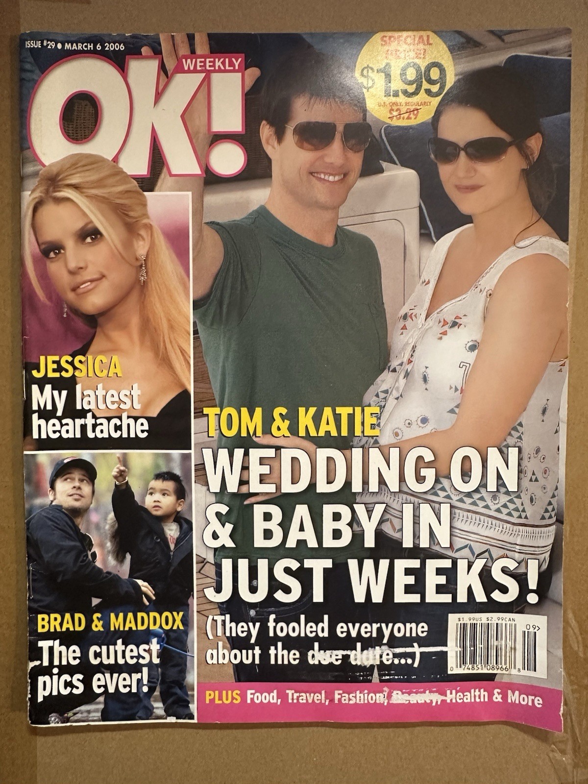 OK Weekly Magazine Tom Cruise & Katie Holms March 6, 2006 Issue #29
