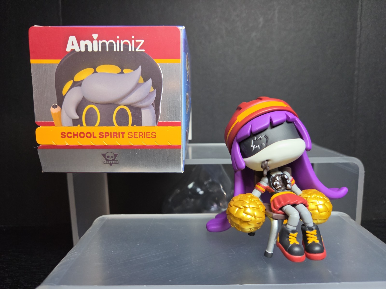 Animiniz Glitch Murder Drones School Spirit Series Cheerleader Doll $21.99