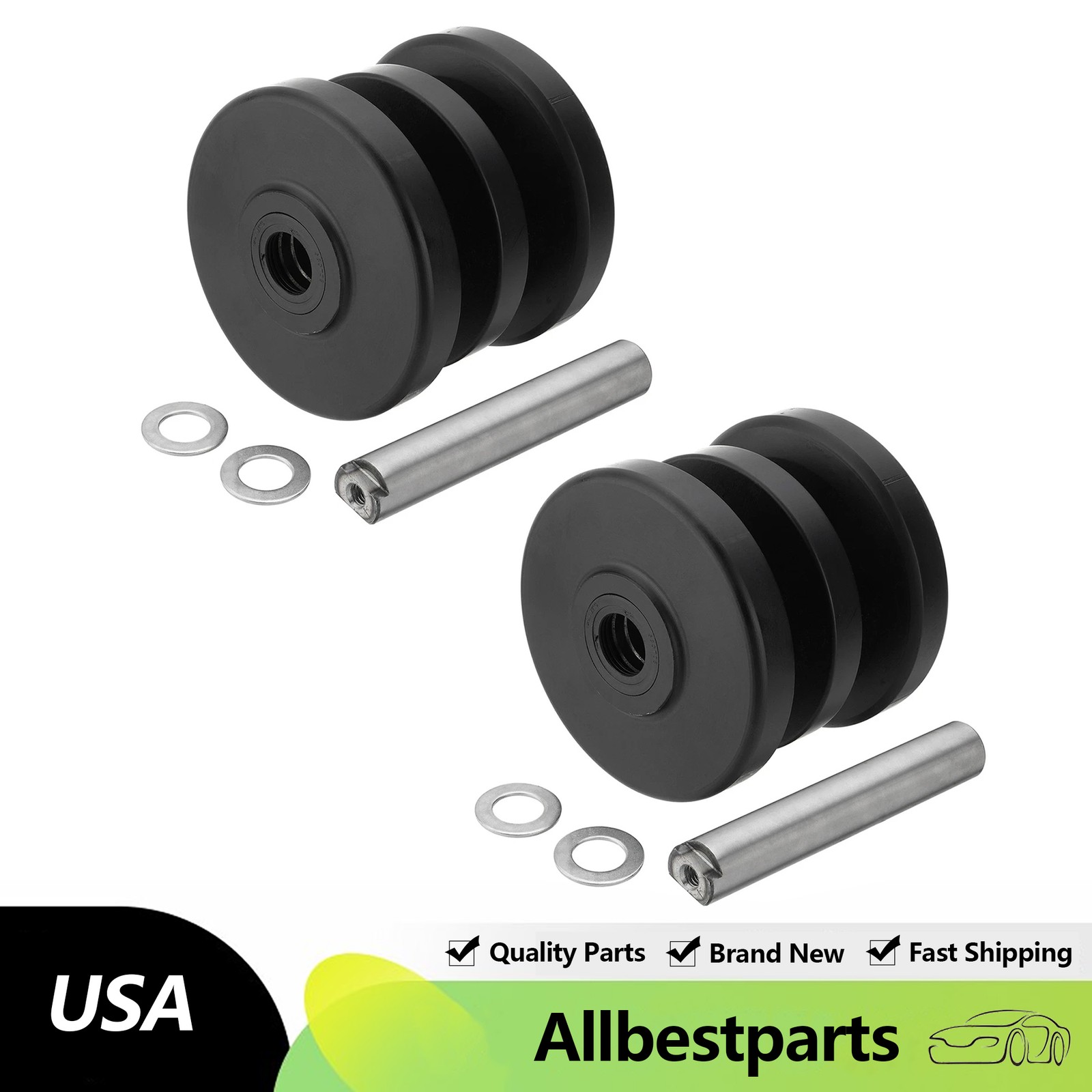 2x Bottom Roller for Bobcat Mini Track Loaders MT50 MT52 MT55 MT85 Heavy 7109409
