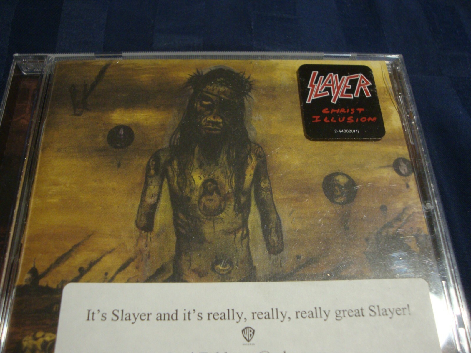 Slayer Christ Illusion promo cd Slayer Christ Illusion promo cd