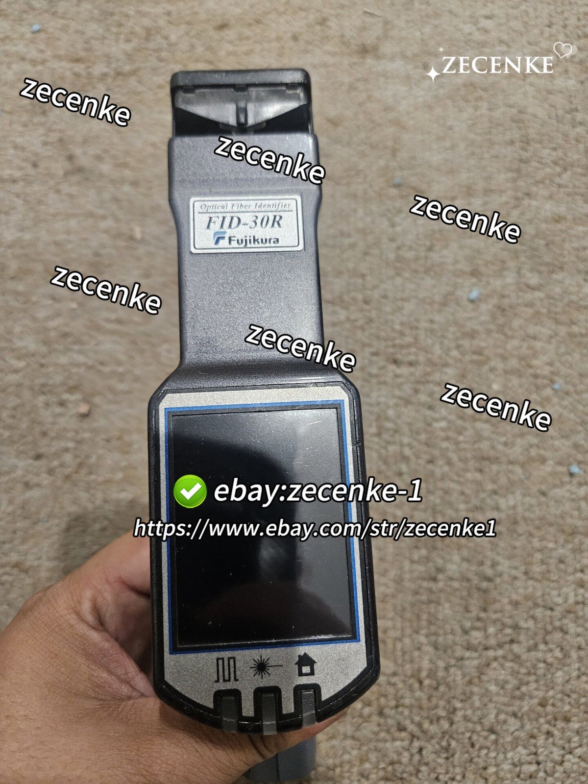 1 pcs Fujikura FID-30R Optical Fibre Identifier, Optical Power Meter PT-test