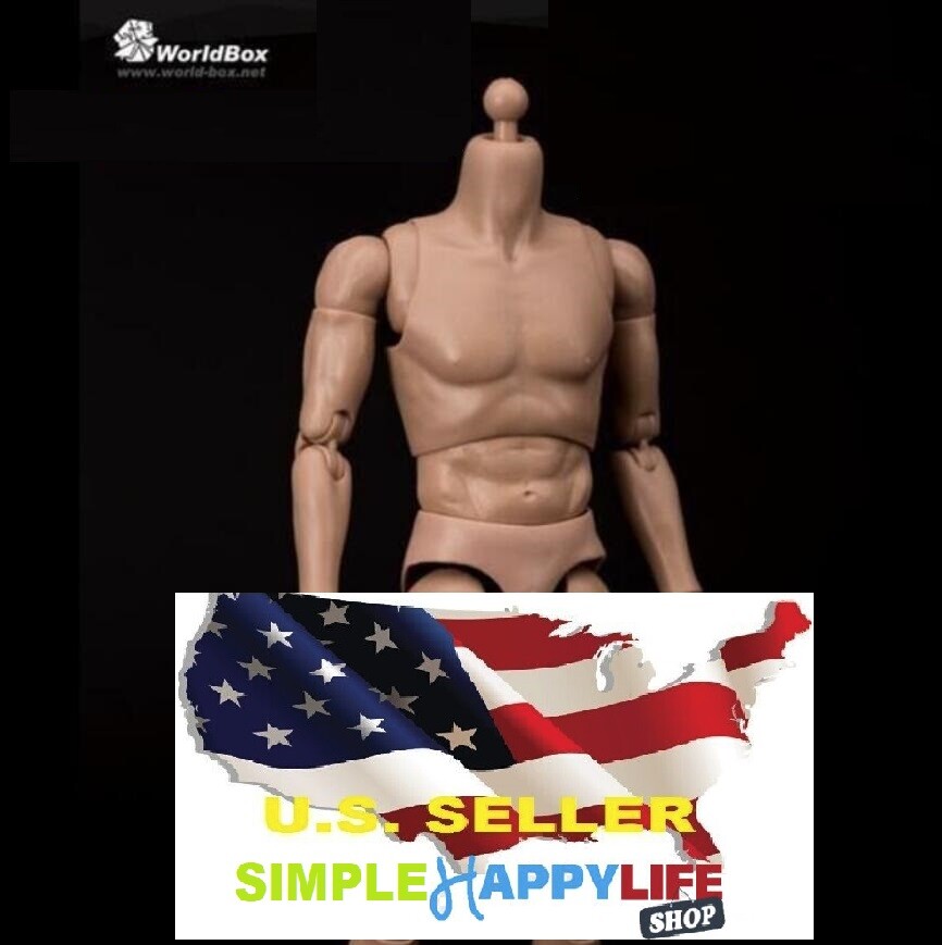 WORLDBOX AT011 1/6 narrow shoulder male nude body SUPER DURABLE ❶US seller❶ WORLDBOX AT011 1/6 narrow shoulder male nude body SUPER DURABLE ❶US seller❶