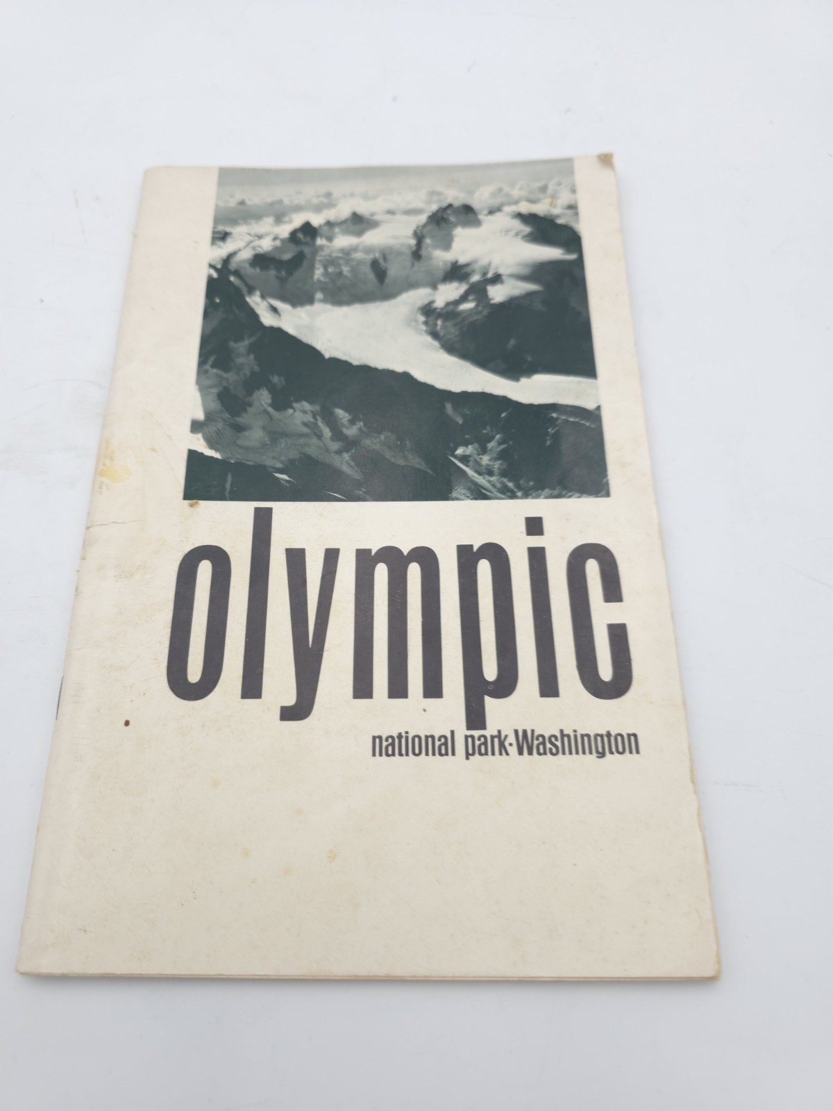 Vintage Olympic National Park Washington Handbook Gunnar Fagerlund 1965 NPS