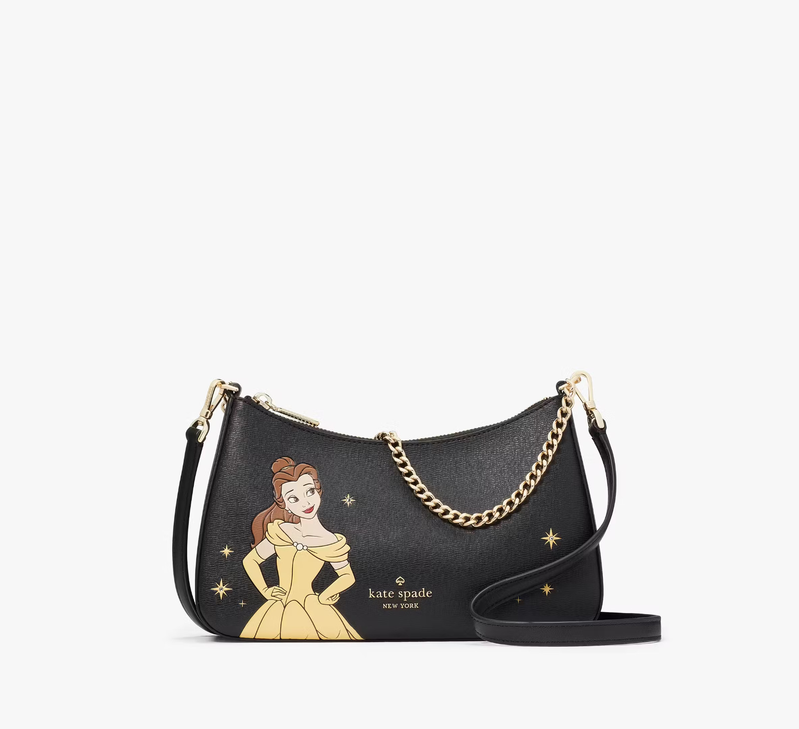 NWT Disney x Kate Spade Beauty And The Beast BELLE Convertible Bag FACTORY SEAL