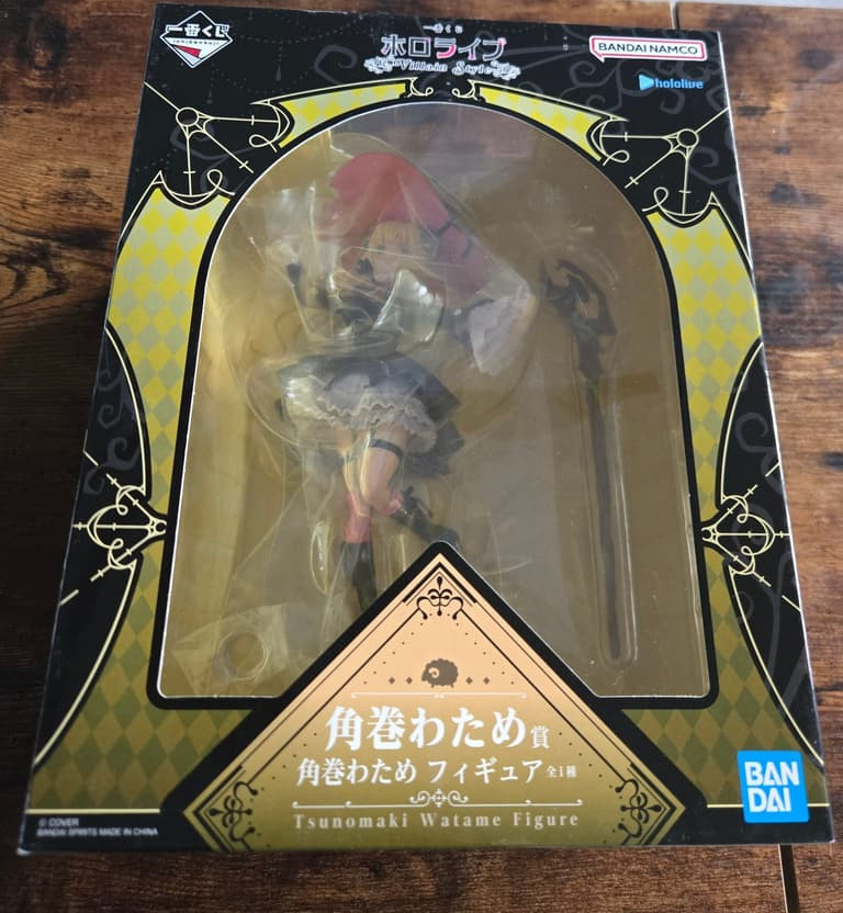 Ichiban kuji Hololive Villain Style Tsunomaki Watame Figure BANDAI JAPAN