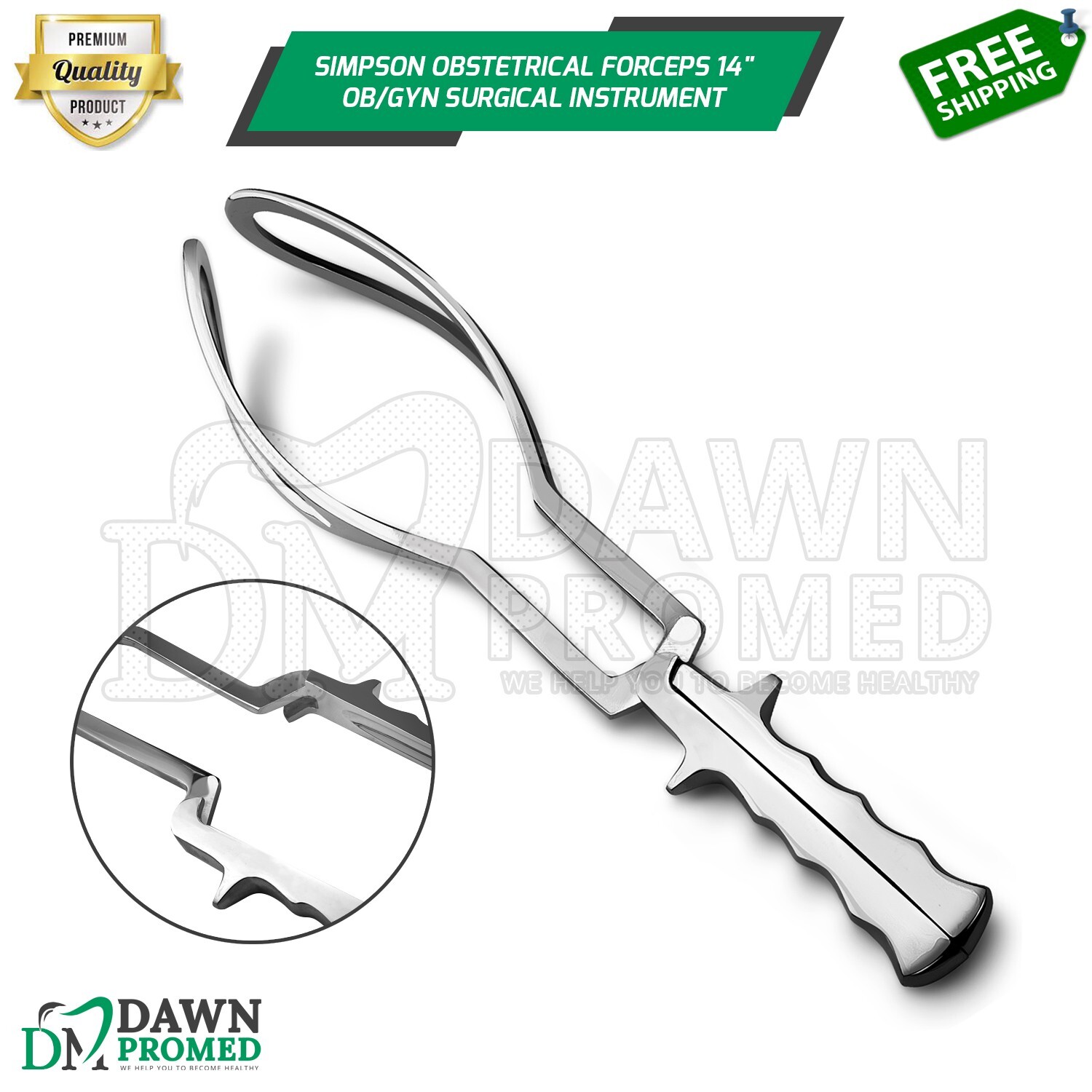 Simpson Obstetrical Forceps 14