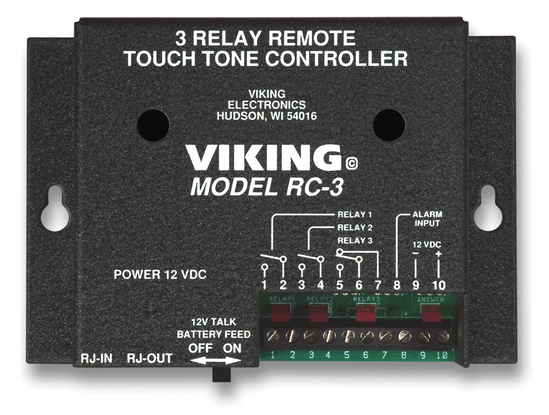 Viking Electronics Viking 3 output controller RC-3 UPC 615687220889