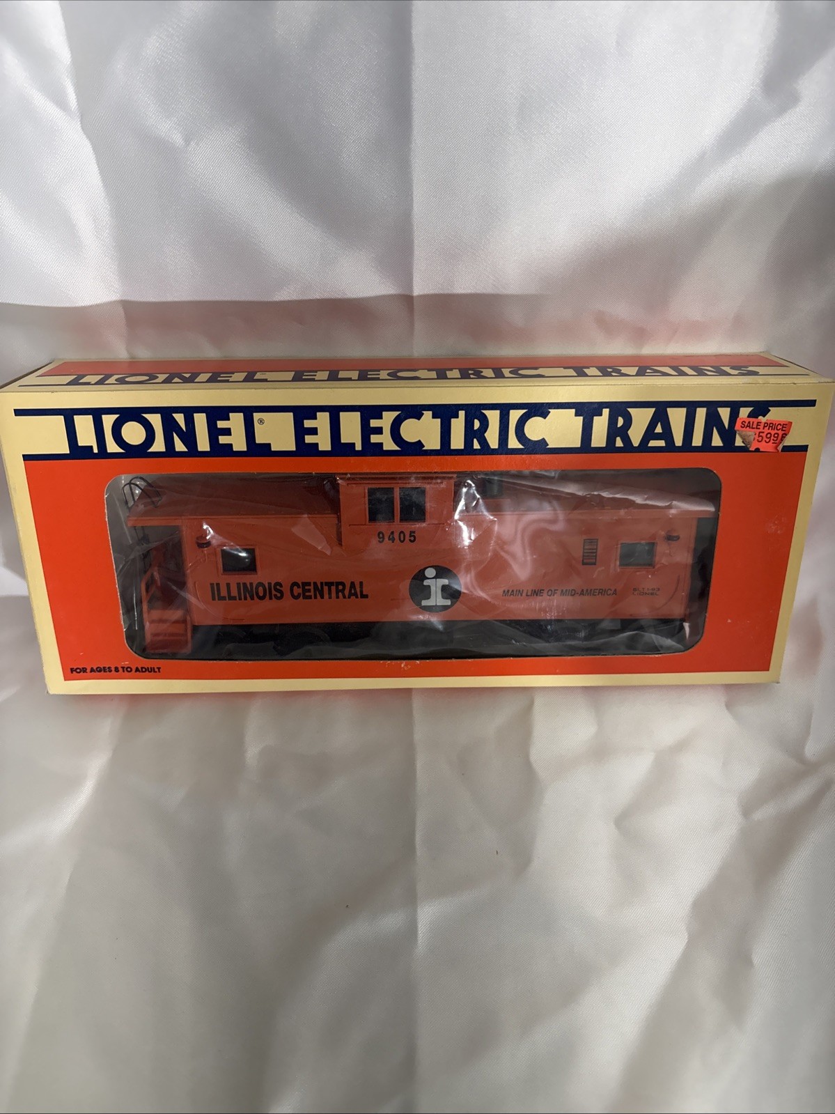 Lionel 6-19716 Illinois Central IC Extended-Vision Smoking Caboose NIB